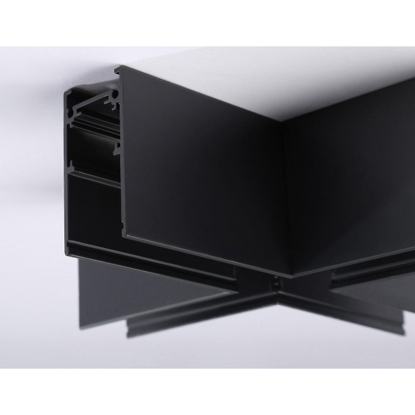 Коннектор X-образный для накладного шинопровода Ambrella light Track System Magnetic GL3376 Коннектор X-образный для накладного шинопровода Ambrella light Track System Magnetic GL3376