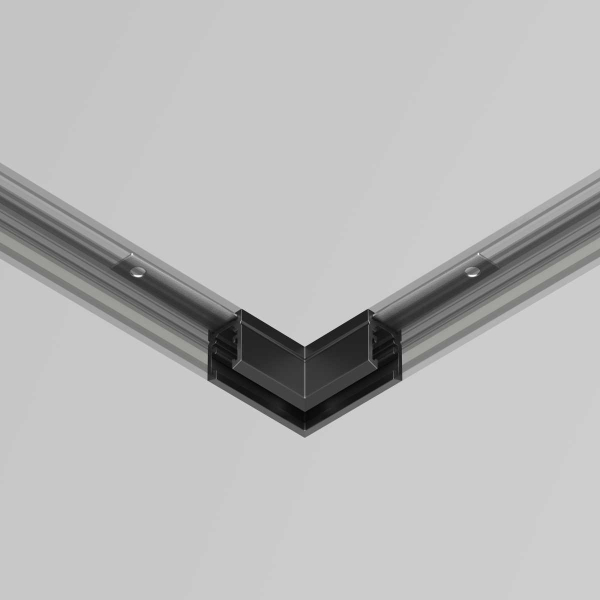 Коннектор угловой Maytoni Technical Accessories for tracks Levity TRA184CL-11B