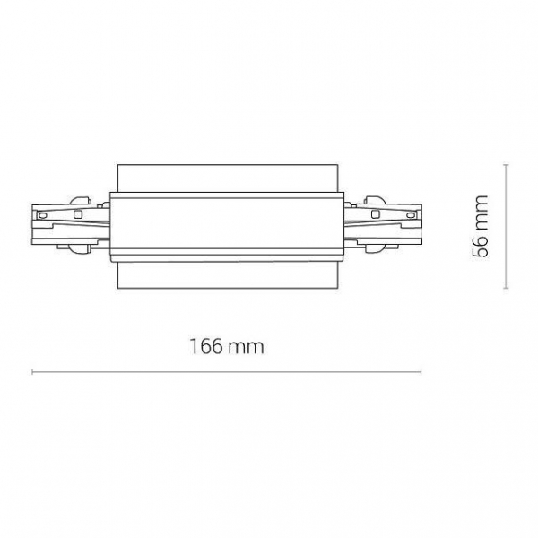 Коннектор прямой Nowodvorski Ctls Power 8686 Коннектор прямой Nowodvorski Ctls Power 8686