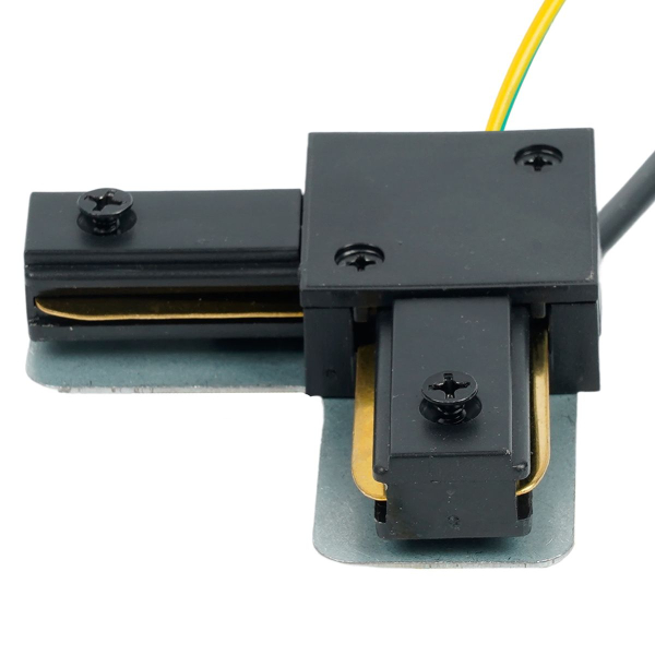 Коннектор угловой для шинопровода с проводом Feron LD1021C для CAB1007 52154