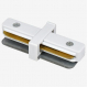 Коннектор прямой Hesby Lighting Skylite для накладного шинопровода 220В, белый HSBL_0029