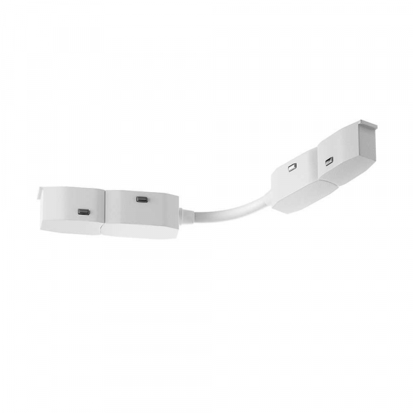 Аксессуар для трекового светильника Maytoni Technical Exility Accessories for tracks TRA034CS-W Аксессуар для трекового светильника Maytoni Technical Exility Accessories for tracks TRA034CS-W