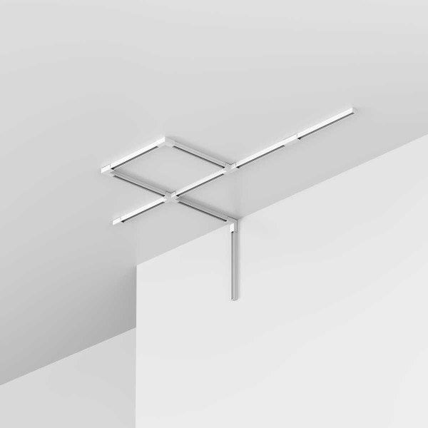 Профиль 2м Elasity IP накладной белый Maytoni Outdoor Elasity IP O-TR001-P-W2M