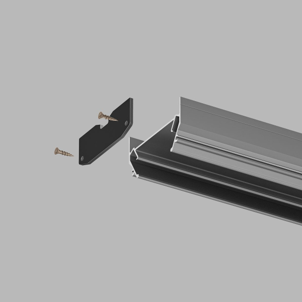 Торцевая заглушка для профиля TR3050-AL Denkirs TR3052-AL