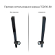 Экран для шинопровода Denkirs TR2010-BK