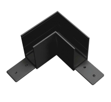 Соединитель PRO L-образный горизонтальный Teta Lightstar 505127-ALU