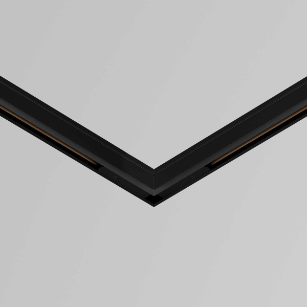 Коннектор питания угловой Maytoni Technical Accessories for tracks Levity TRA184CPC-1B-3