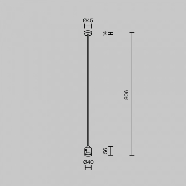 Крепление потолочное Maytoni Technical Accessories for tracks Flarity TRA159C-IPCL1-B Крепление потолочное Maytoni Technical Accessories for tracks Flarity TRA159C-IPCL1-B