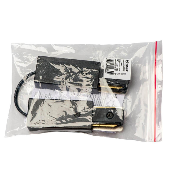 Коннектор Volpe UBX-Q122 G25 Black 1 Polybag UL-00009631 Коннектор Volpe UBX-Q122 G25 Black 1 Polybag UL-00009631