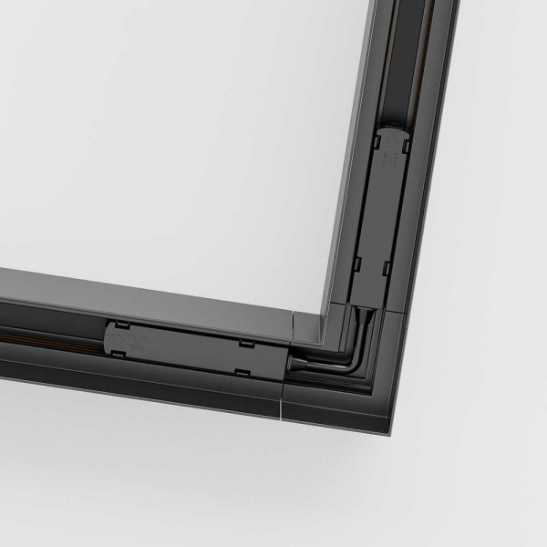 Угловой коннектор для магнитного шинопровода Maytoni Accessories for tracks TRA004CL-21B Угловой коннектор для магнитного шинопровода Maytoni Accessories for tracks TRA004CL-21B