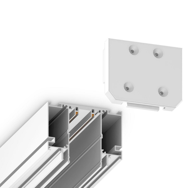 Заглушка демпферная Ambrella Light Track System Magnetic 220V (2шт) GL1061 Заглушка демпферная Ambrella Light Track System Magnetic 220V (2шт) GL1061