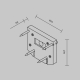 Заглушка Maytoni Technical Exility TRA034D-EC-422B
