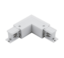 Коннектор L-образный трехфазный DesignLed CN-3F-L-R-WH 005444