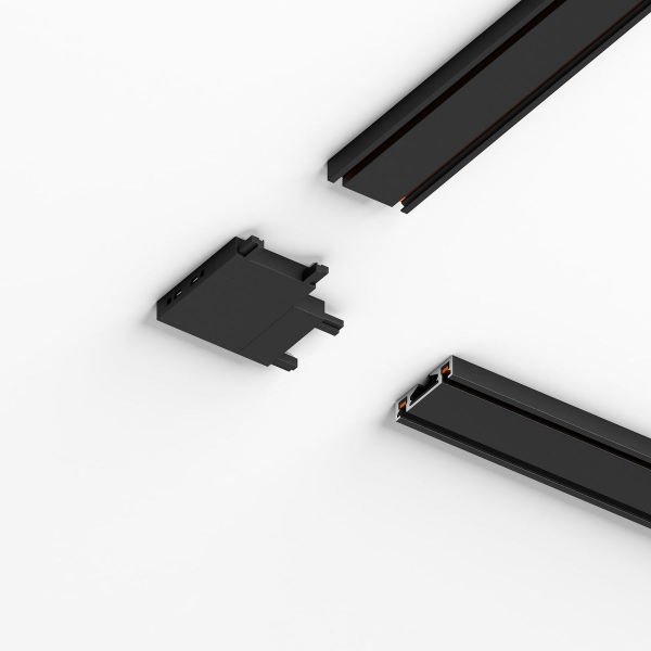 Соединитель четырёхсторонний для накладного шинопровода Elektrostandard Flat Magnetic 85003/00 черный a063738