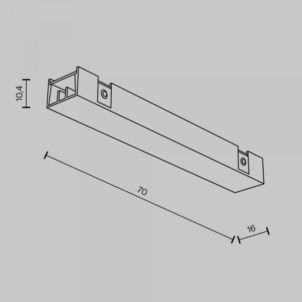 Коннектор питания прямой Maytoni Technical Accessories for tracks Basity TRA172IPC-1B Коннектор питания прямой Maytoni Technical Accessories for tracks Basity TRA172IPC-1B