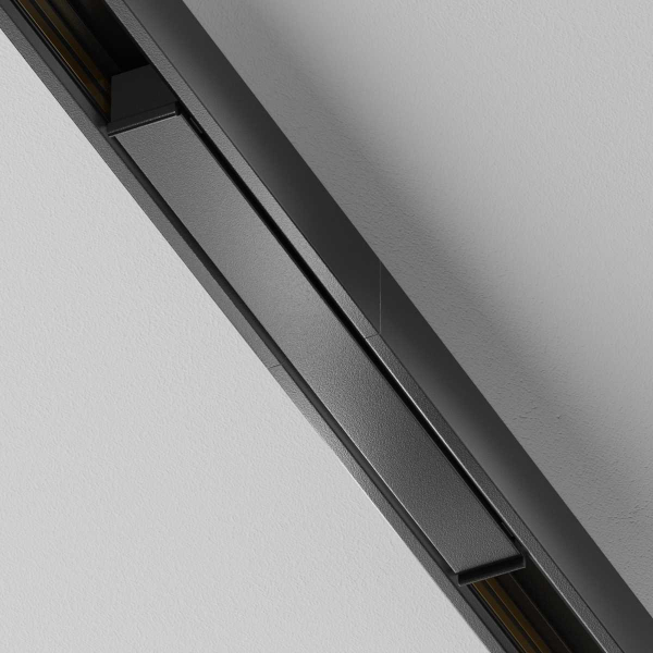 Коннектор питания прямой Exility X, черный Maytoni Technical EXILITY X Accessories for tracks Exility X TRA239PC-42B