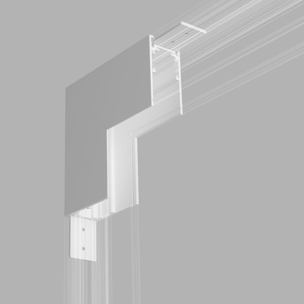 Коннектор угловой для накладного шинопровода Elektrostandard Slim Magnetic 85091/11 a062191 Коннектор угловой для накладного шинопровода Elektrostandard Slim Magnetic 85091/11 a062191