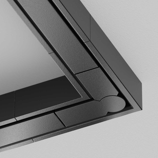 Коннектор угловой Exility X накладной, черный Maytoni Technical EXILITY X Accessories for tracks Exility X TRA239CL-41B