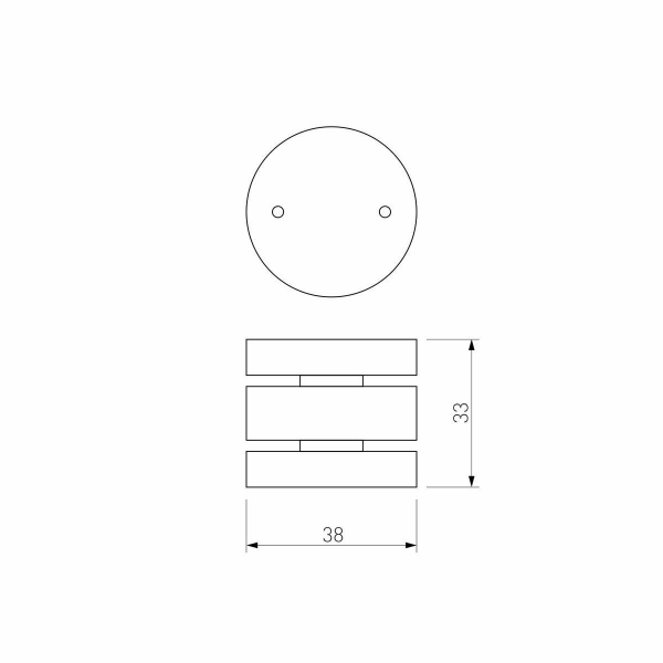 Коннектор круглый для накладного шинопровода Elektrostandard Slim Magnetic 85010/00 черный a063966 Коннектор круглый для накладного шинопровода Elektrostandard Slim Magnetic 85010/00 черный a063966