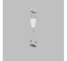 Подвесная система для треков Denkirs TR1105-WH