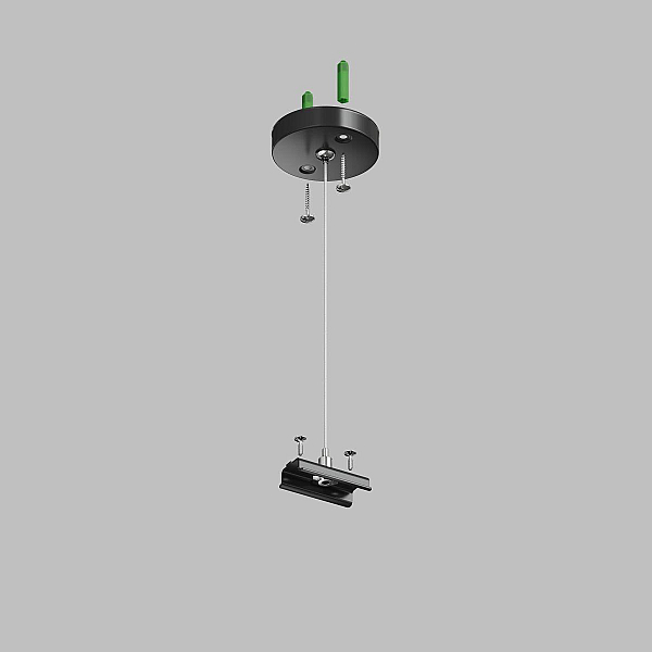 Подвесное крепление для шинопровода Denkirs TR2106-BK