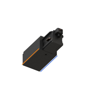 POWERLINE Питающий коннектор левый COMPACT черный