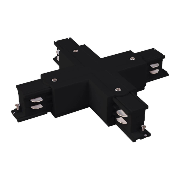 Коннектор X-образный Elektrostandard TRC-1-3-X-BK a039509 Коннектор X-образный Elektrostandard TRC-1-3-X-BK a039509