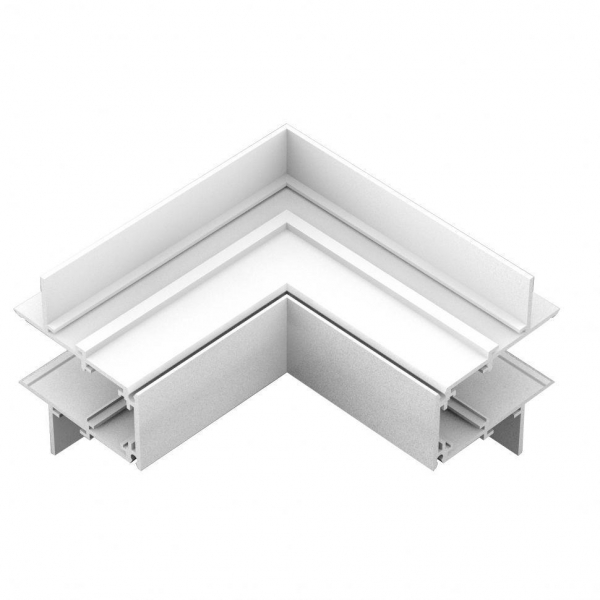 Коннектор L-образный встраиваемый внешний iLedex Technical Vision OUTTER CORNER CONNECT 4822-022-95/95-WH Коннектор L-образный встраиваемый внешний iLedex Technical Vision OUTTER CORNER CONNECT 4822-022-95/95-WH