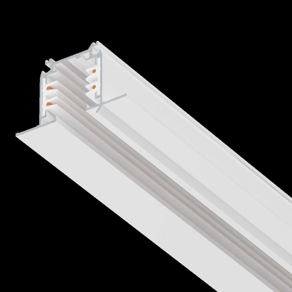 Трек четырехконтактный 3-фазный встраиваемый со стыковочными пазами (круглые медные жилы) 3м Quattro Lightstar 503035-R