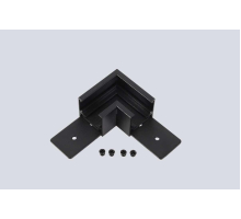 Соединитель для магнитного накладного шинопровода угловой Crystal Lux CLT 0.214 04 BL
