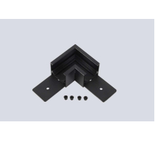 Соединитель для магнитного накладного шинопровода угловой Crystal Lux CLT 0.214 04 BL