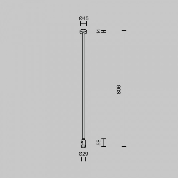 Крепление потолочное Maytoni Technical Accessories for tracks Flarity TRA159C-SL1-B Крепление потолочное Maytoni Technical Accessories for tracks Flarity TRA159C-SL1-B