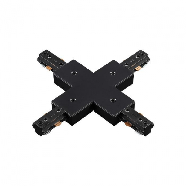 Соединитель X-образный для однофазного шинопровода Novotech Port 135013 Соединитель X-образный для однофазного шинопровода Novotech Port 135013