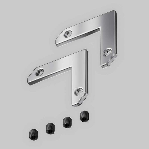 Соединитель L-образный (2 шт. + 4 винта) Maytoni Technical Accessories for tracks Exility TRA034CL-MP-1 Соединитель L-образный (2 шт. + 4 винта) Maytoni Technical Accessories for tracks Exility TRA034CL-MP-1