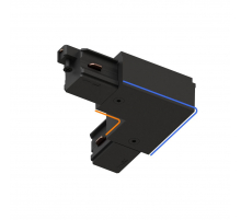 POWERLINE L-коннектор левый COMPACT черный