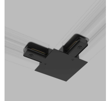 Коннектор угловой Elektrostandard TRCM-1-1-L-BK a049560