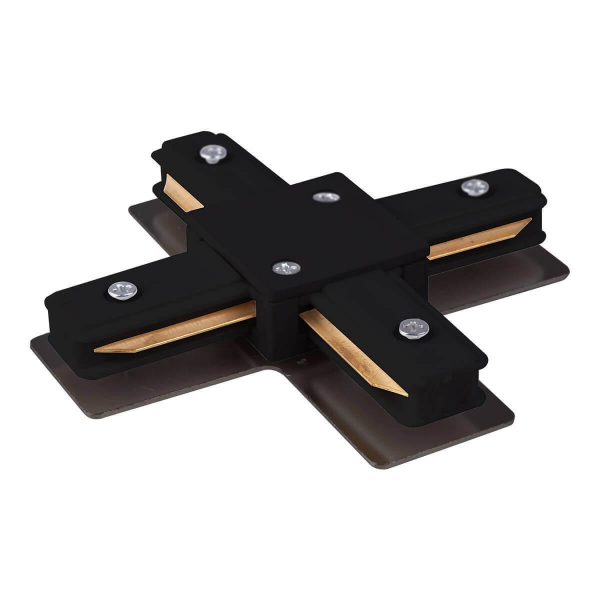 Коннектор X-образный Elektrostandard TRC-1-1-X-BK a039586 Коннектор X-образный Elektrostandard TRC-1-1-X-BK a039586