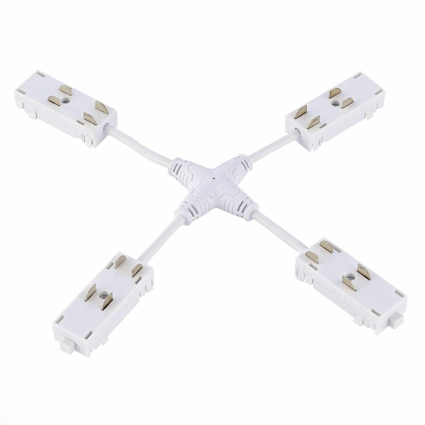 Коннектор X-образный ST Luce Skyline 220 ST015.522.20 Коннектор X-образный ST Luce Skyline 220 ST015.522.20
