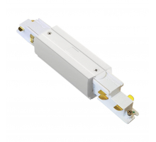 Коннектор прямой Ideal Lux Link Trimless Main Connector Middle WH Dali 246581