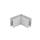 Коннектор для магнитных треков угловой Nowodvorski Lvm Horizontal White 11618