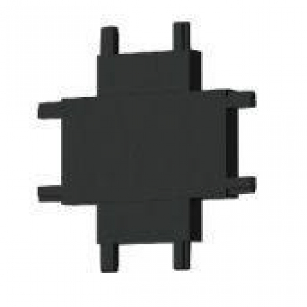 Коннектор X-образный Italline Kreator IT09-9031 black Коннектор X-образный Italline Kreator IT09-9031 black