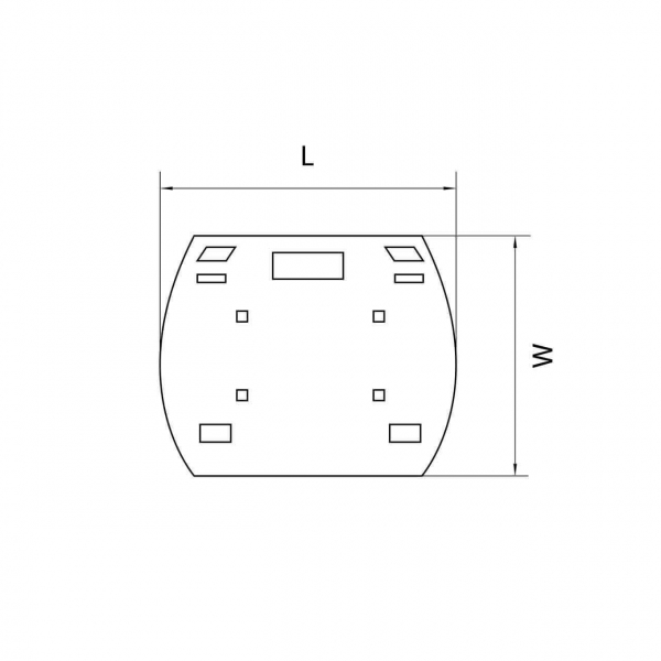 Заглушка Lightstar Barra 504166 Заглушка Lightstar Barra 504166