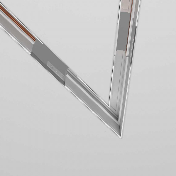 Коннектор L-образный 45 Maytoni Technical Magnetic Exility TRA034CLS-42.12W Коннектор L-образный 45 Maytoni Technical Magnetic Exility TRA034CLS-42.12W