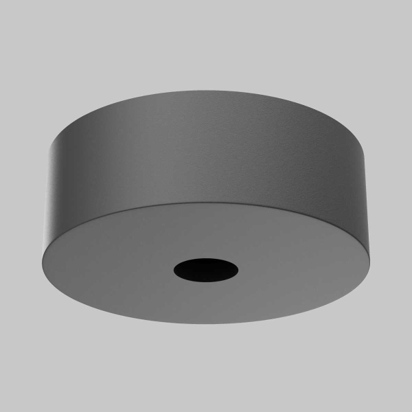 Накладная потолочная чаша для вертикального шинопровода Maytoni Technical ARITY Accessories for tracks Arity TRA234SCB-B