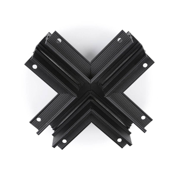 Коннектор X-образный для встраиваемого шинопровода Ambrella light Track System Magnetic GL3358 Коннектор X-образный для встраиваемого шинопровода Ambrella light Track System Magnetic GL3358