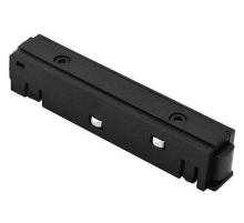 Коннектор питания прямой Hesby Lighting ElDeko для шинопровода 48В, чёрный HSBL_0069