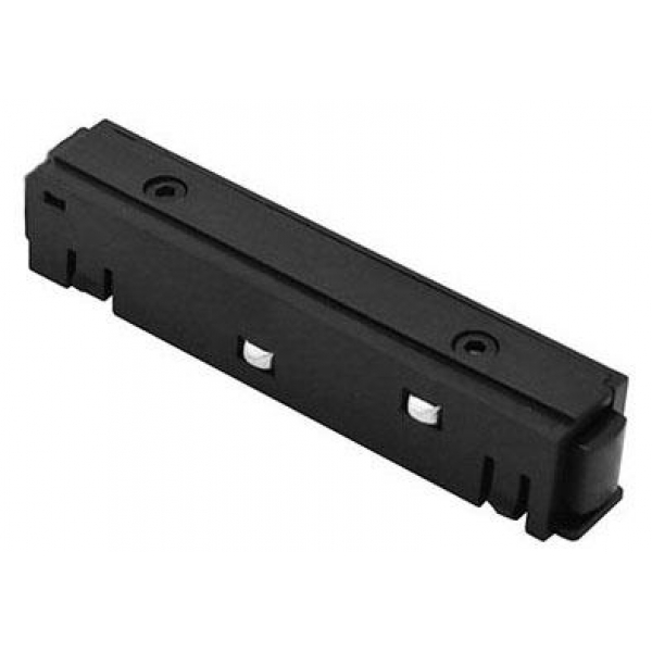 Коннектор питания прямой Hesby Lighting ElDeko для шинопровода 48В, чёрный HSBL_0069 Коннектор питания прямой Hesby Lighting ElDeko для шинопровода 48В, чёрный HSBL_0069