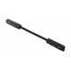 Коннектор питания угловой 90° Hesby Lighting ElDeko для шинопровода 48В, чёрный HSBL_0152