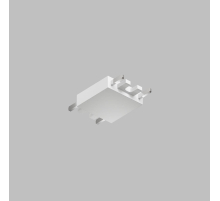 Коннектор прямой Denkirs Air Base TR5210-WH