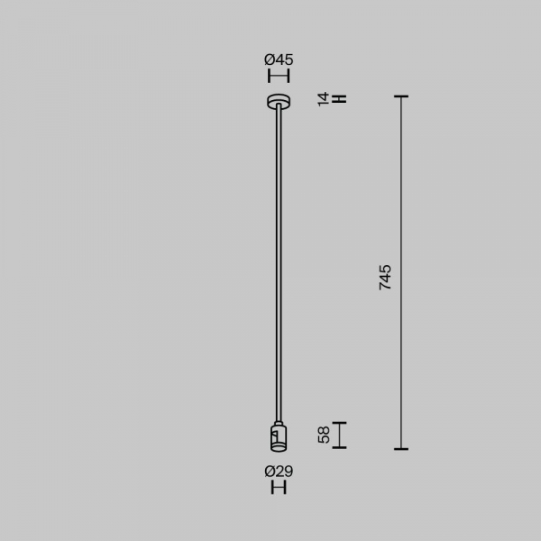 Крепление потолочное Maytoni Technical Accessories for tracks Flarity TRA159C-S1-BS Крепление потолочное Maytoni Technical Accessories for tracks Flarity TRA159C-S1-BS